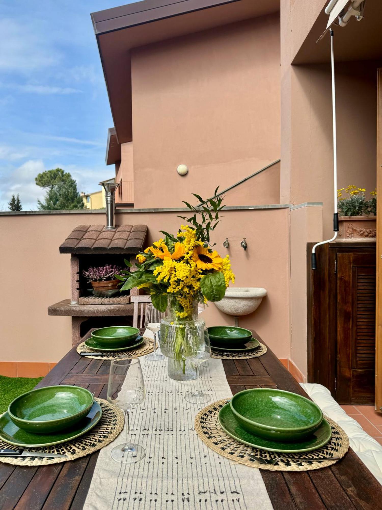 شقة Chianti House Garden - 30 Min Firenze Centro Pelago المظهر الخارجي الصورة